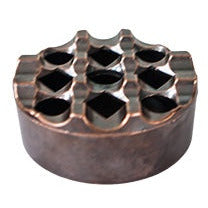 Round windproof ashtray "Copper" 9.3x4cm