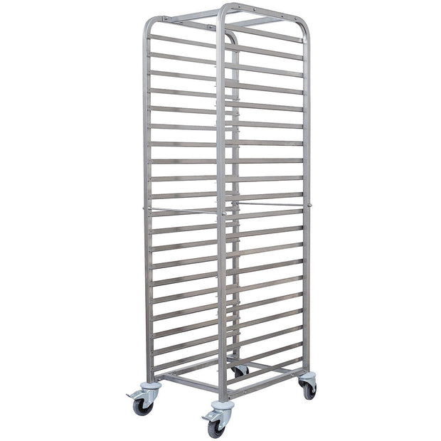 Rack trolley for gastronorm containers 17 shelves