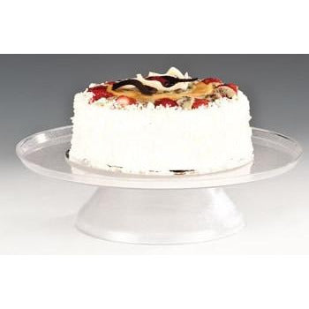 Polycarbonate round cake stand 35 cm