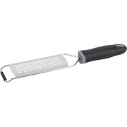 Metal cheese grater with black handle 19.8cm