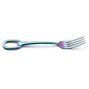 Table fork with PVD coating 23cm