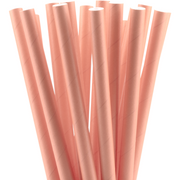 Packet of 50 straws "Bubble Tea Mixed Colours" 1.2x26cm
