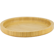 Round bamboo serving board 30cm