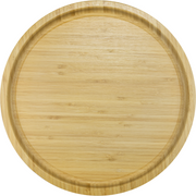 Round bamboo serving board 34.5cm