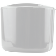 Acrylic ice bucket with lid white 10 litres