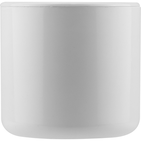 Acrylic ice bucket with lid white 700ml
