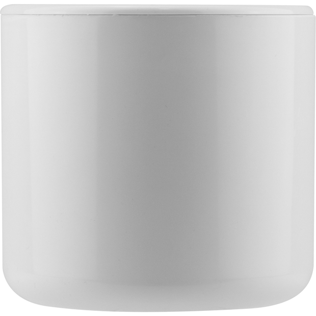 Acrylic ice bucket with lid white 700ml