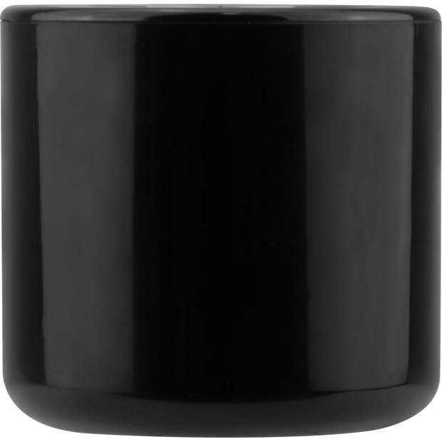 Acrylic ice bucket with lid black 700ml
