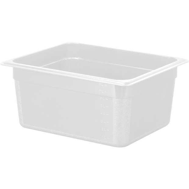 GN Polypropylene container 1/2 height 150mm