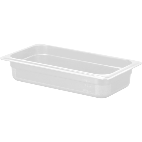 GN Polypropylene containers 1/3 height 65mm