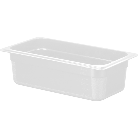 GN Polypropylene container 1/3 height 100mm