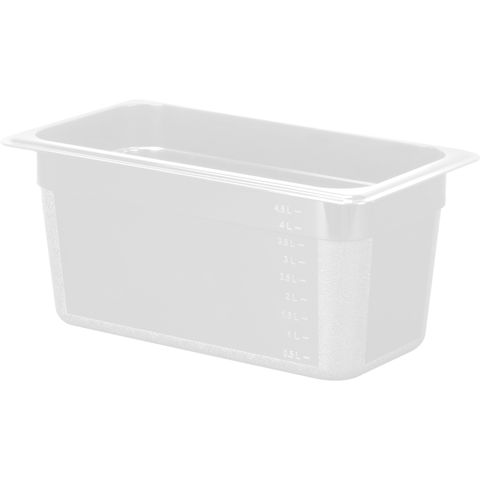 GN Polypropylene container 1/3 height 150mm
