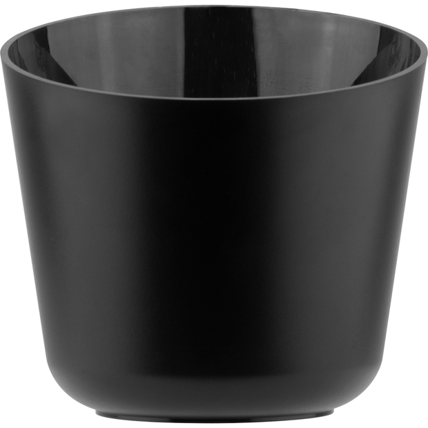 Acrylic ice bucket matt black 1.6 litres