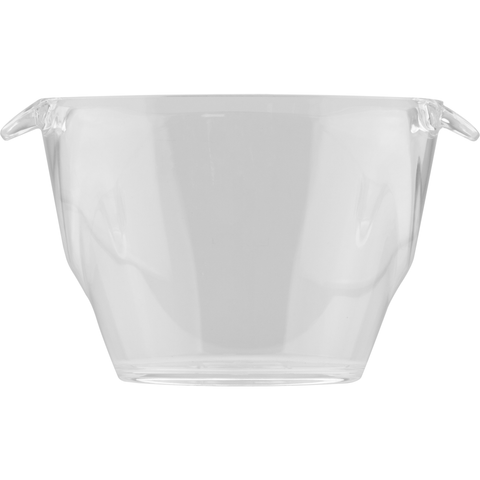 Acrylic ice bucket transparent 2 litres
