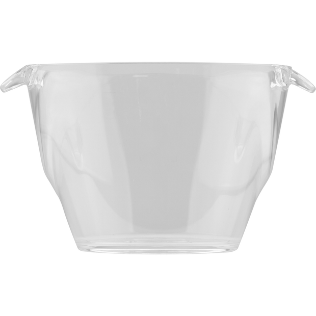 Acrylic ice bucket transparent 2 litres