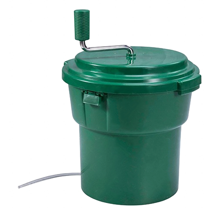 Professional vegetable spinner green 9.5 litres