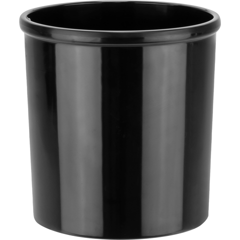 Jar "Crock" black 13cm 1 litre