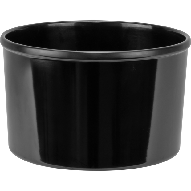 Jar "Crock" black 17cm 1.8 litres