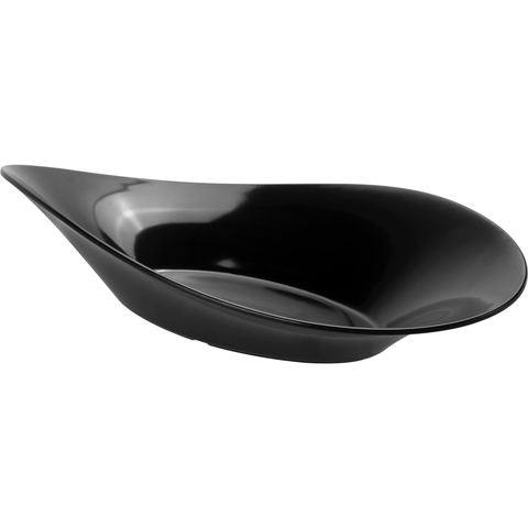 Oval bowl "Mehindi" black 31.5 cm