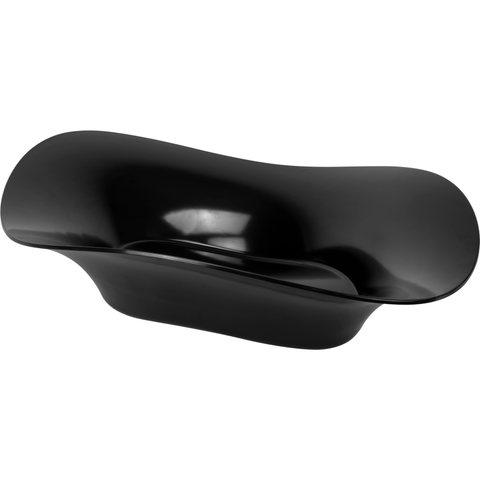 Oval bowl "Mehindi" black 80cm