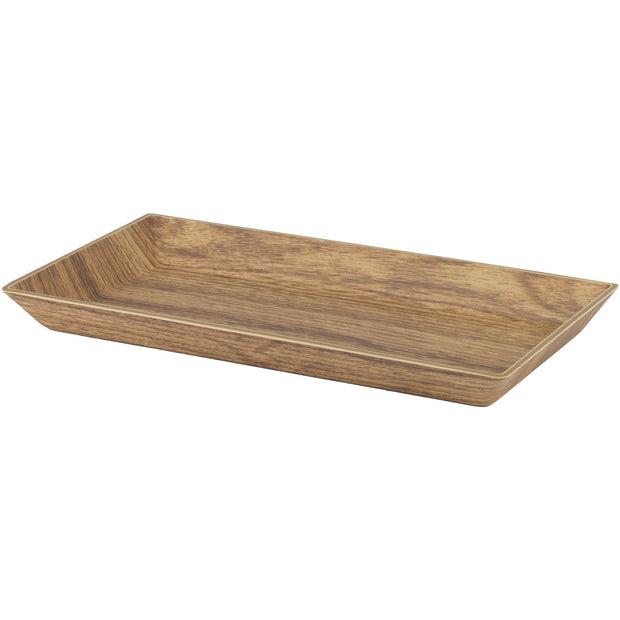 Rectangular melamine platter 27x14cm