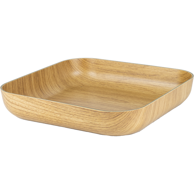 Square Melamine salad bowl 3 litres