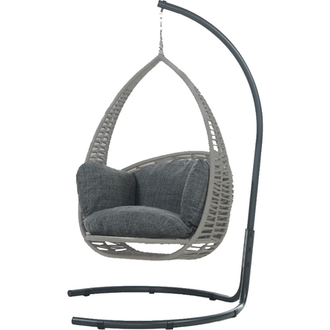 Outdoor "Bali" swing chair Light Grey