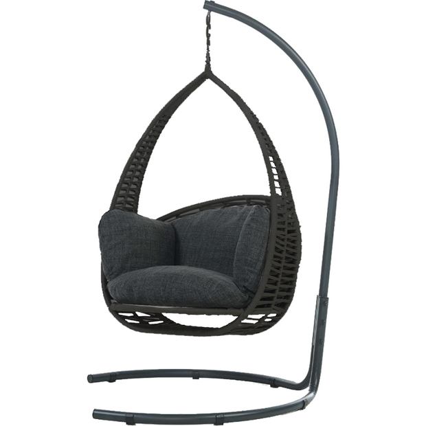 Outdoor "Bali" swing chair Anthracite