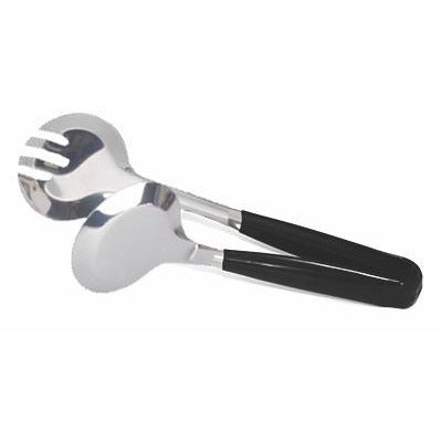 Serving tongs with non-slip handle