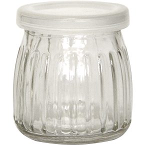 Glass jar with lid 150ml