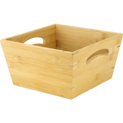 Square bamboo bowl 20cm