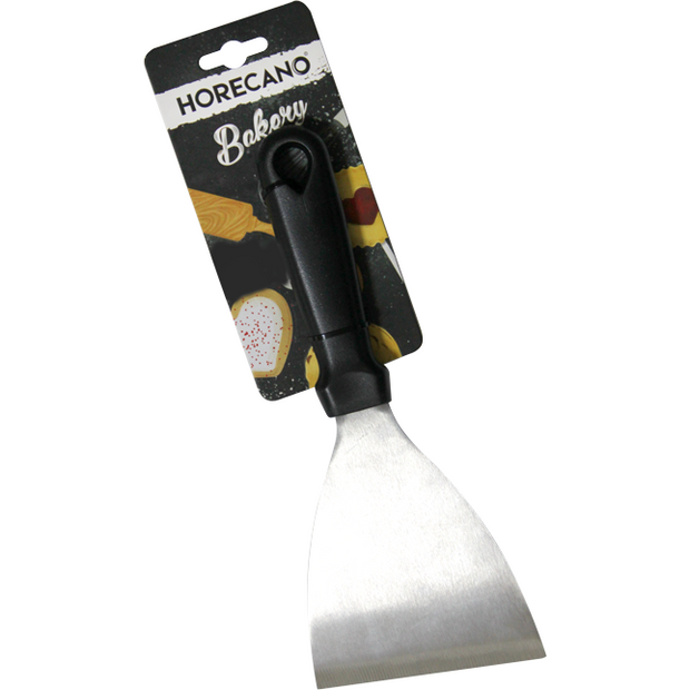 Short handled kitchen spatula/scraper