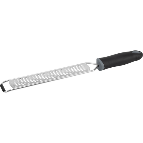 Long coarse grater with black handle 37.5cm