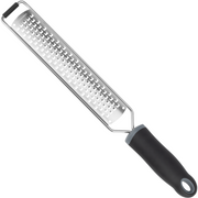 Long grater with black handle 38cm