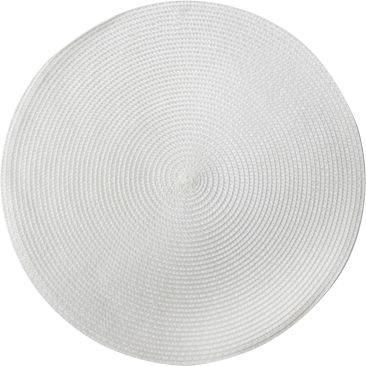 Round placemat "White" 38cm