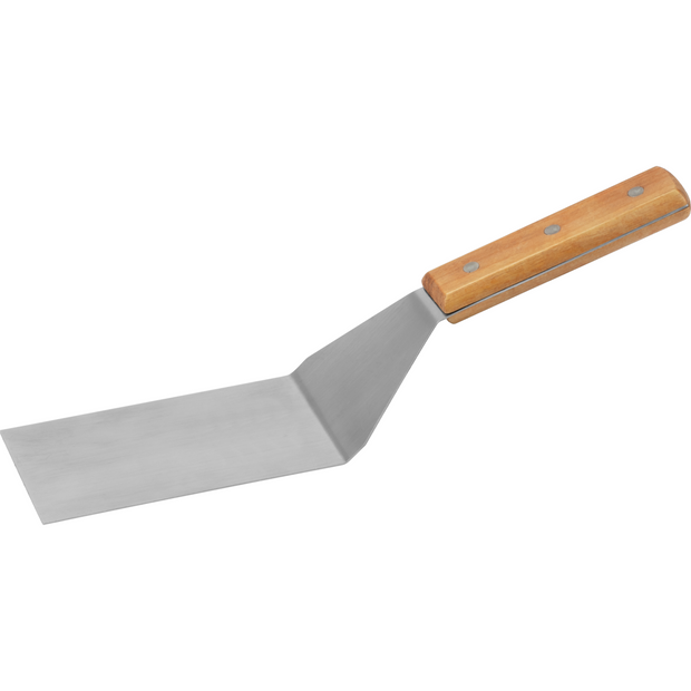 Spatula with wooden handle