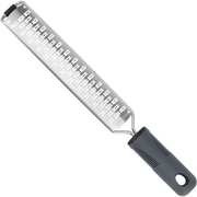 Cheese grater with black handle
