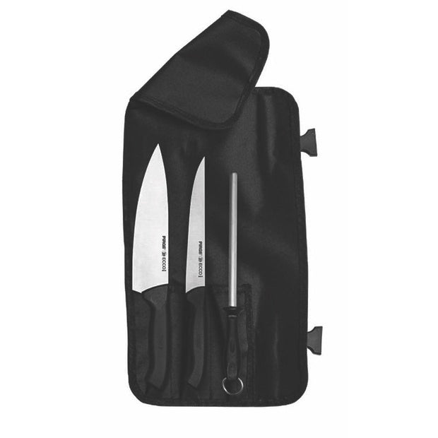 Pirge Ecco Professional Knife set with roll bag 4pcs