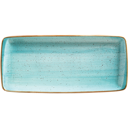 Aqua Moove Rectangular Plate 34x16cm