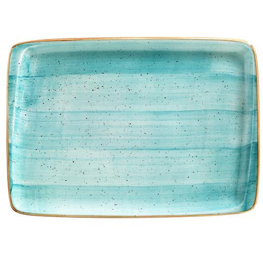 Aqua Moove Rectangular Plate 36x25cm