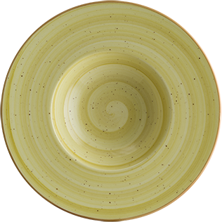 Aura Amber Banquet Deep Plate 28cm 400ml