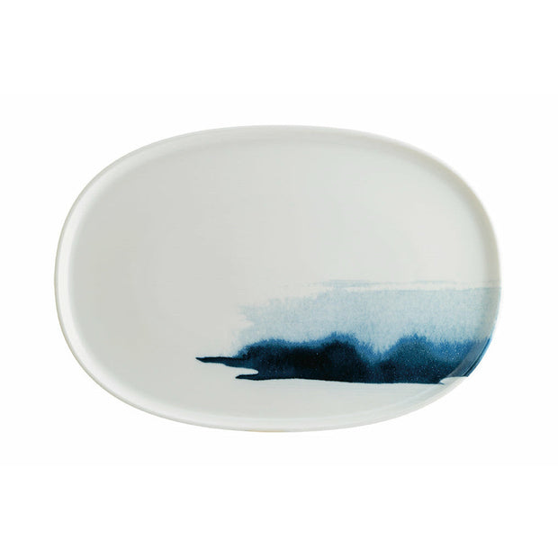 Blue Wave Hygee Oval Platter 21cm