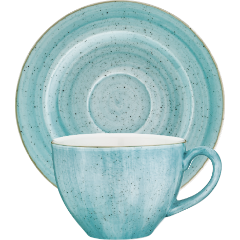 Aqua cup with saucer 230ml