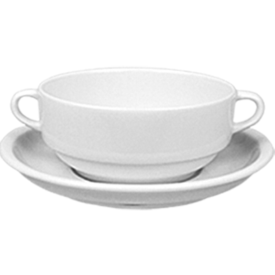 Delta Consomme cup with handles 380ml