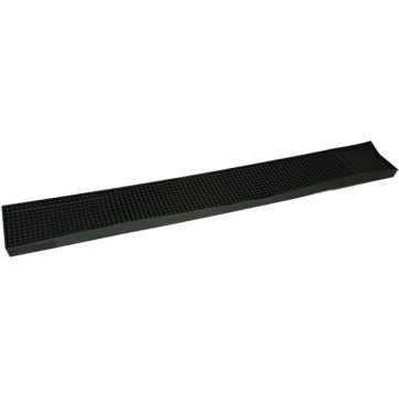 PVC bar mat black 59cm
