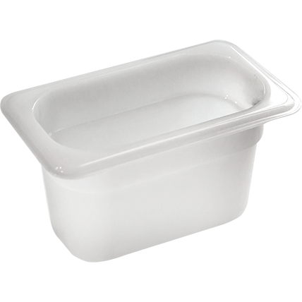 GN Polypropylene container 1/9 height 100mm