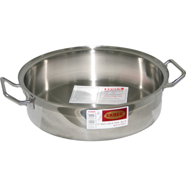 Round tray with handles, 11litres