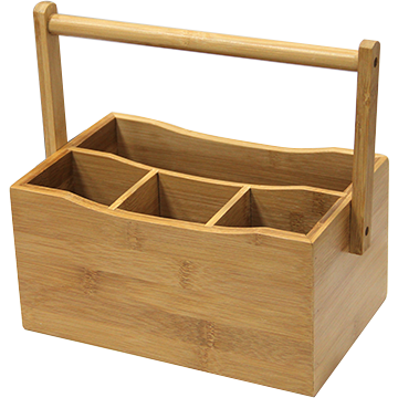 Bamboo caddy 25cm