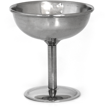 Stainless steel ice cream cup "Classic"  10cm