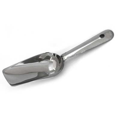 Stainless steel ice scoop